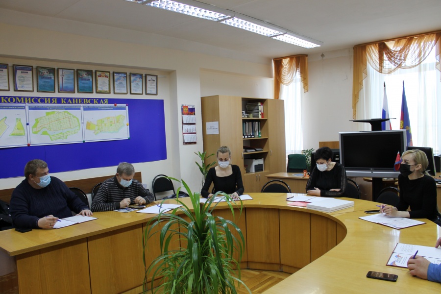 Заседание территориальной избирательной комиссии Каневская