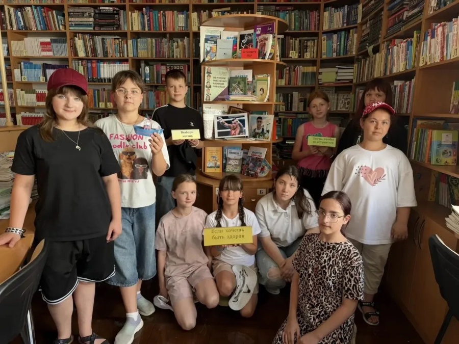 Квест-игру «Мы — здоровое поколение» провели в 1-й школе 25 июня