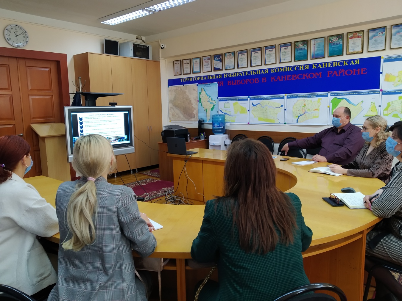 Состоялся дистанционный семинар для членов территориальных избирательных комиссий с правом решающего голоса
