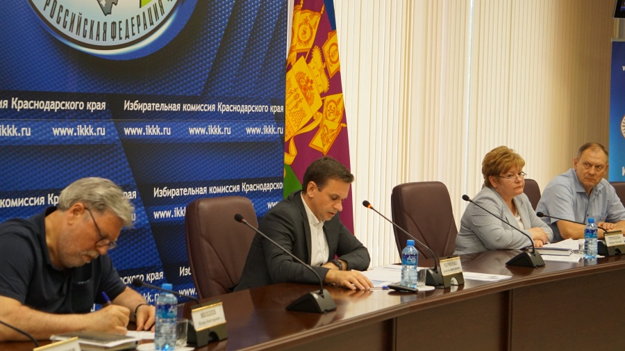 Организаторы выборов Каневского района приняли участие в планерном совещении избирательной комиссии Краснодарского края