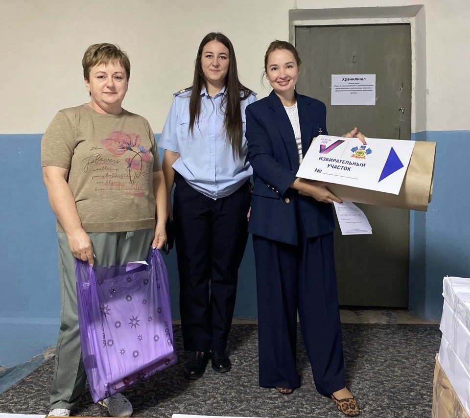 10 сентября состоялась передача избирательных бюллетеней в участковые комиссии