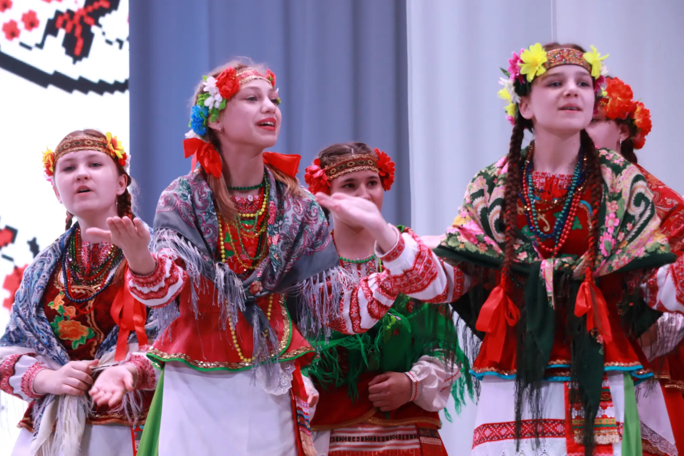 В Каневском РДК 17 февраля прошёл зональный этап краевого фестиваля детских коллективов «Кубанский казачок»