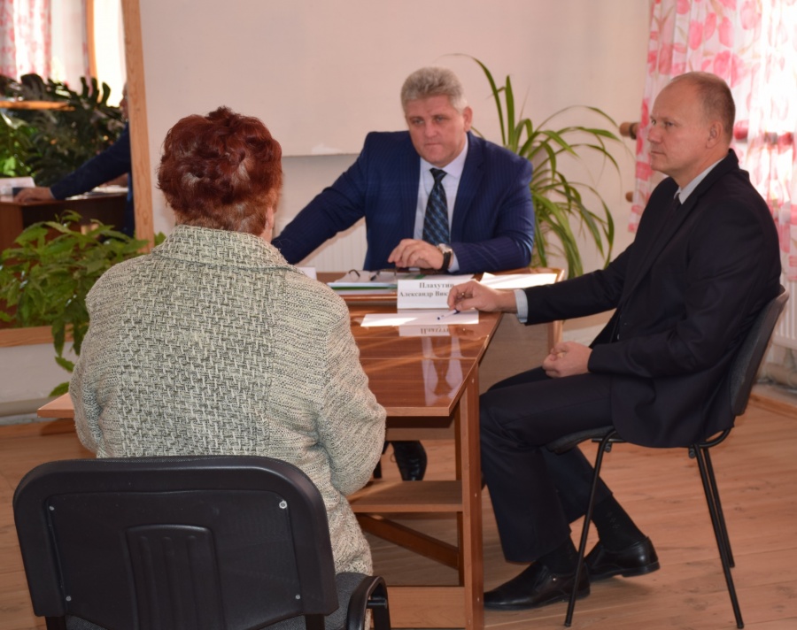 Глава района Александр Герасименко встретился с новоминчанами