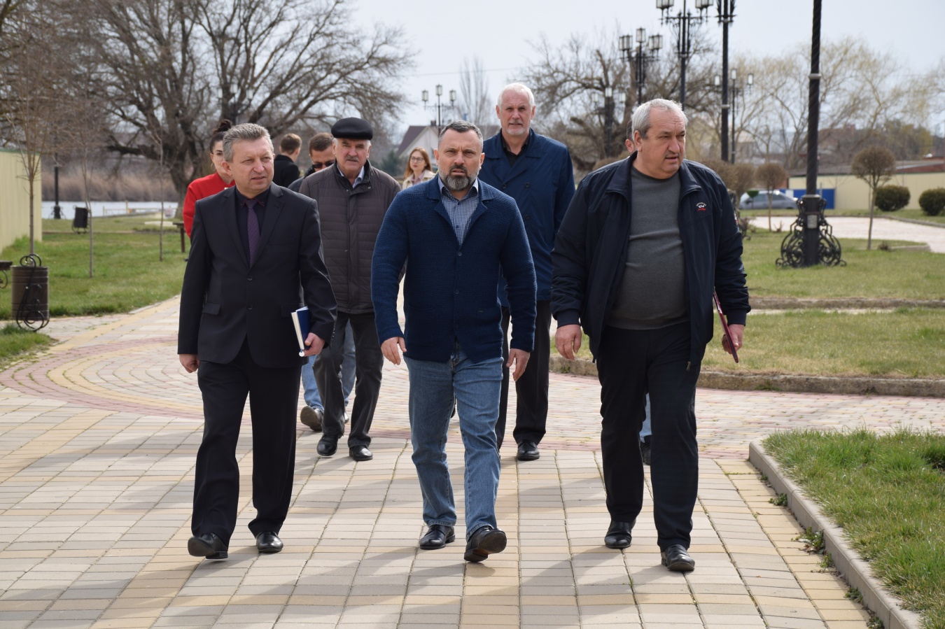 Депутат Госдумы Дмитрий Лоцманов посетил с рабочим визитом Каневской район