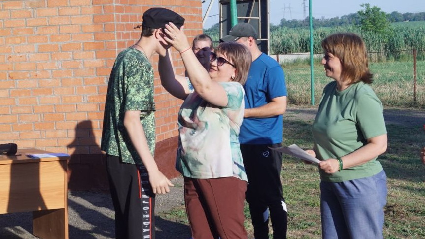 Десять «юных спецназовцев» получили заветные черные береты