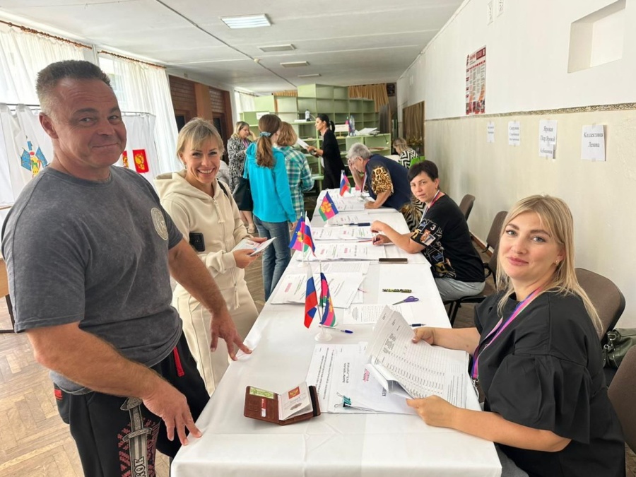В Каневском районе продолжается второй день голосования