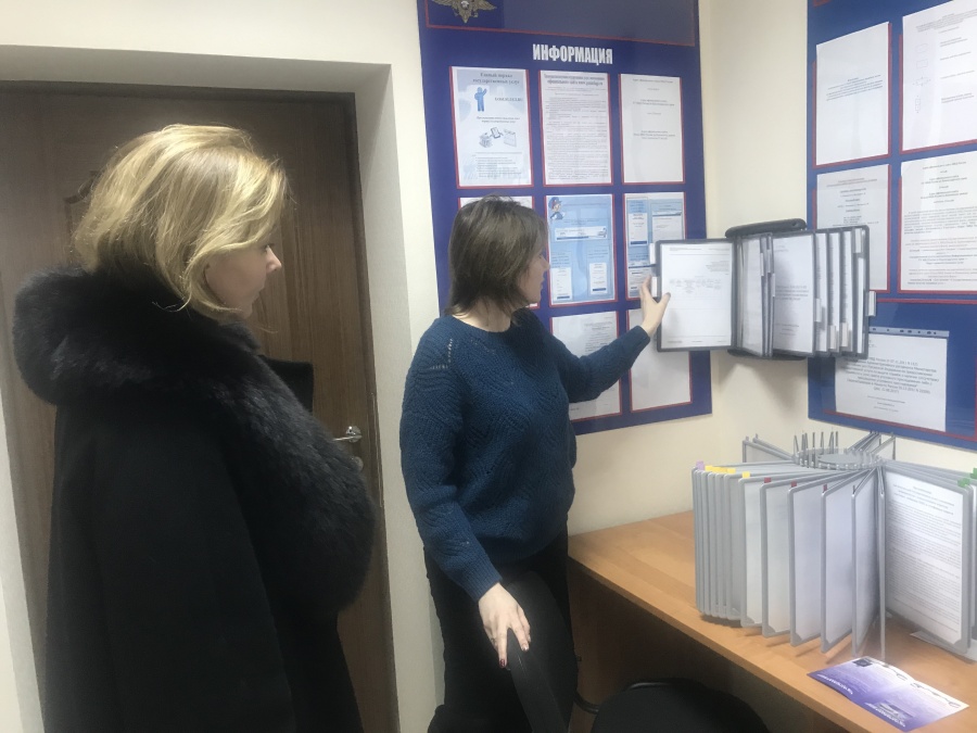 В Каневском районе общественница проверила качество предоставления госуслуг полицией