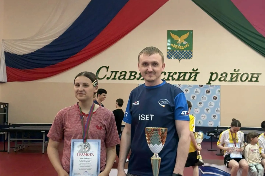 Каневские спортсмены стали призёрами летней Спартакиады учащихся Кубани по настольному теннису