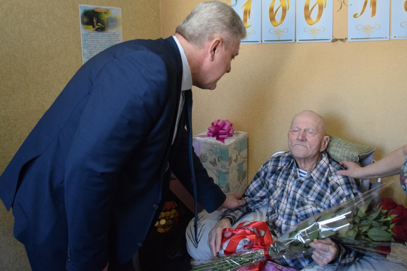 Вековой юбилей отмечает ветеран войны, каневчанин Никифор Викторович Косенко