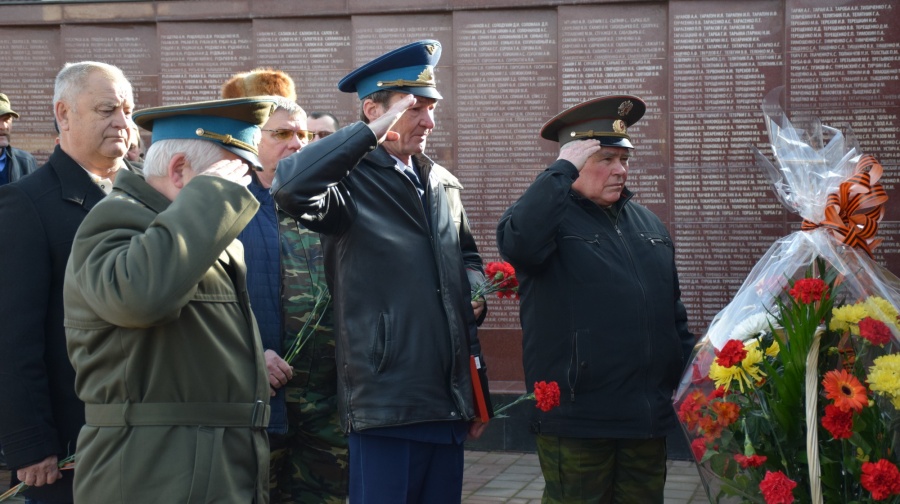 В память о воинах-интернационалистах