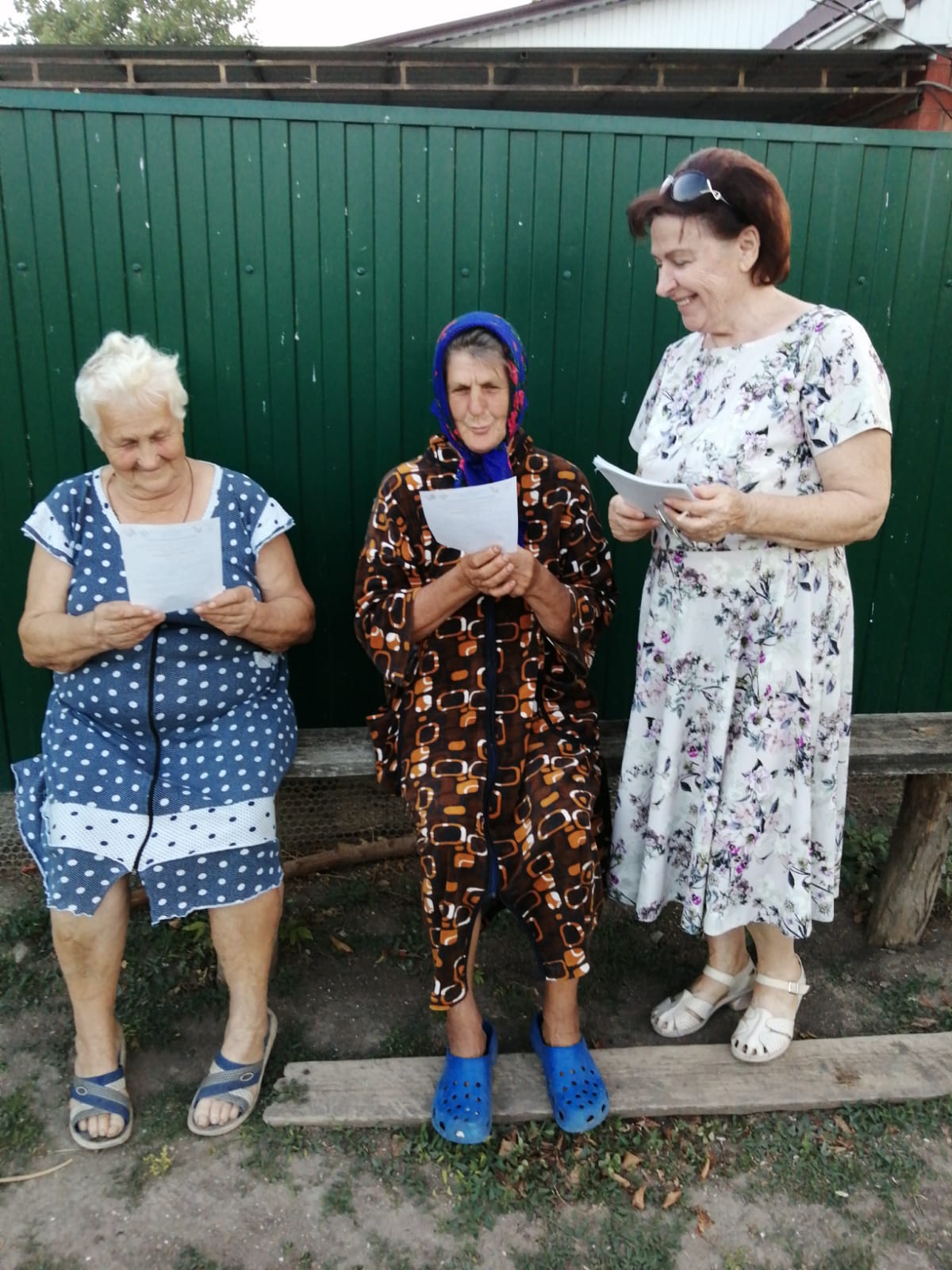 Члены УИК проводят адресное информирование избирателей о выборах