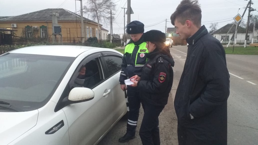 Очередную акцию «Автокресло» провели дорожные полицейские
