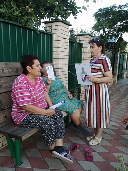 Продолжается адресное информирование избирателей