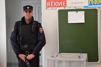 Активно голосуют жители станицы Новодеревянковской