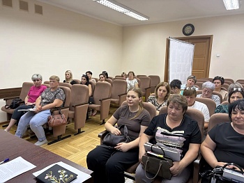 В Каневском районе продолжается обучение членов участковых избирательный комиссий