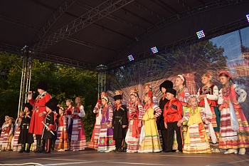 Второй день празднования юбилеев района и Каневской посвятили детям