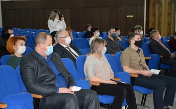 О проделанной работе за год отчитались главы Стародеревянковского, Красногвардейского, Привольненского и Челбасского сельских поселений
