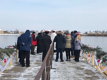 Общественники Каневского района проверили несение службы полицейскими в период празднования Крещения Господня