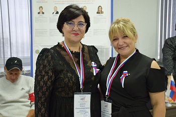 Активно голосуют жители станицы Новодеревянковской