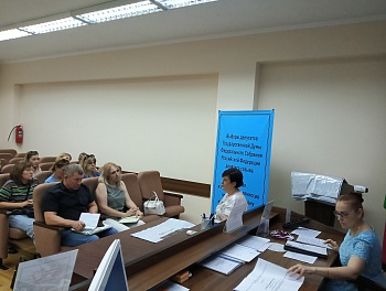 В Каневском районе продолжается обучение членов участковых избирательный комиссий