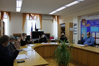 Заседание территориальной избирательной комиссии Каневская