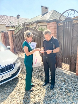 В Каневском районе дан старт адресному информированию избирателей