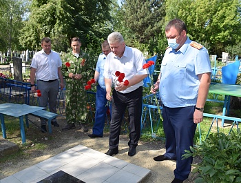 Место памяти: в Каневской установлен новый памятник участнику трех войн