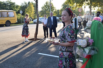 В день выборов в Каневском районе торжественно открыли новый участок