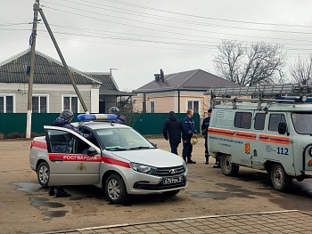 Тренировка по эвакуации граждан из помещения для голосования
