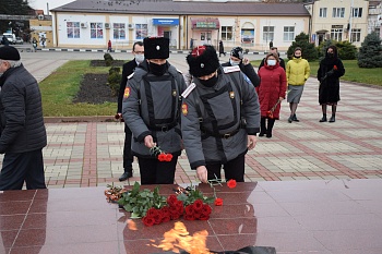 В Каневском районе почтили память неизвестных солдат
