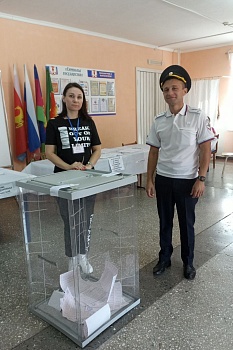 На избирательных участках обеспечена безопасность граждан