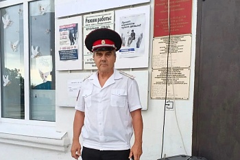 Казаки следят за порядком
