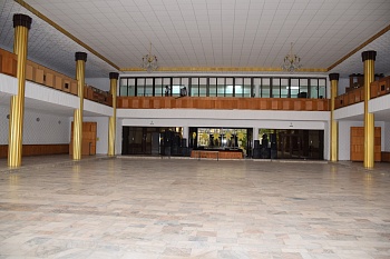  В рамках краевой программы "Развитие культуры" продолжается капитальный ремонт танцевального зала РДК