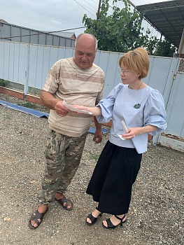 Члены УИК провели адресное информирование избирателей о выборах