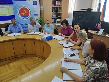 Заседание ТИК Каневская