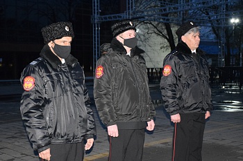 Над Каневской реет знамя Победы в честь 78-ой годовщины освобождения района от немецко-фашистских захватчиков