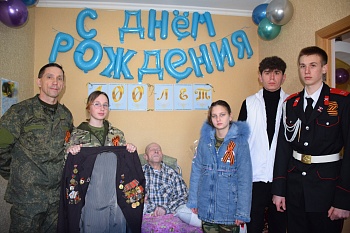 Вековой юбилей отмечает ветеран войны, каневчанин Никифор Викторович Косенко