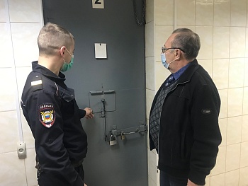 Общественники проверили условия содержания задержанных полицией лиц