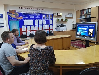 Состоялось занятие в Молодежной школе при избирательной комиссии Краснодарского края