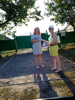 Члены УИК проводят адресное информирование избирателей о выборах