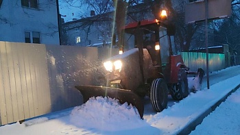 Коммунальные службы муниципалитета работают в режиме повышенной готовности