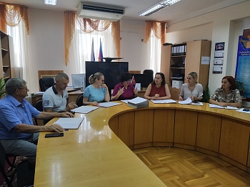 Заседание ТИК Каневская