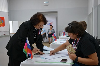 Избирателей ждут здесь