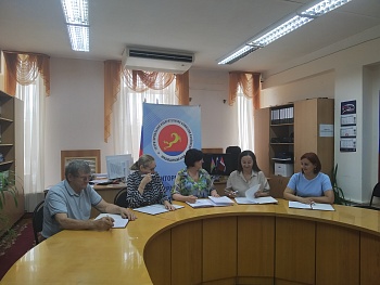 Заседание ТИК Каневская