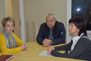 Депутат ЗСК Владимир Лыбанев побывал с рабочим визитом в Каневском районе