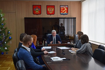 Пресс-конференция главы района состоялась в райадминистрации 23 декабря