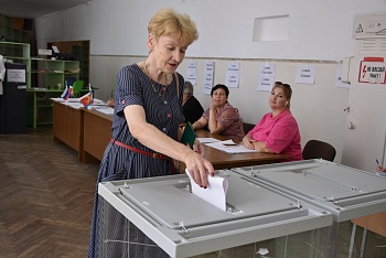 На избирательном участке № 17-03 работа идет без нарушений