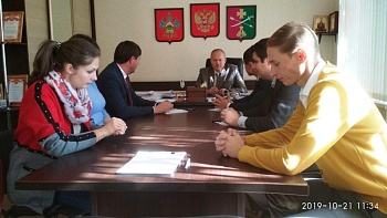 Встреча с активом Совета молодых депутатов