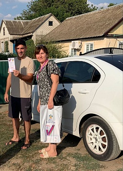 Продолжается адресное информирование избирателей