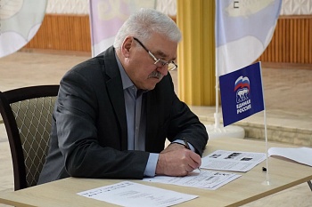Жители района написали Диктант Победы